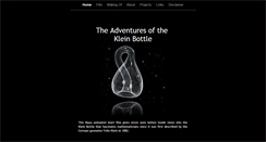Desktop Screenshot of klein-bottle-film.com